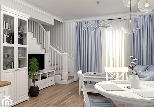 Salon w stylu skandynawskim - zdjęcie od Katarzyna Czaplińska Interior Design