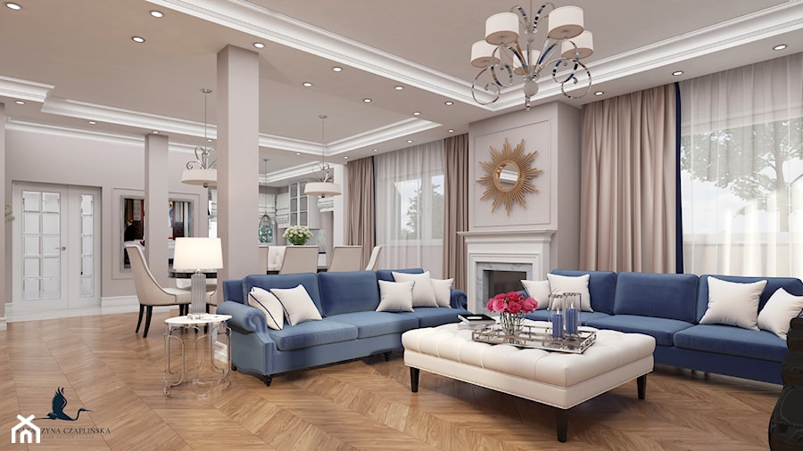 Salon - zdjęcie od Katarzyna Czaplińska Interior Design