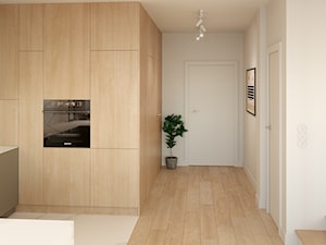 ok. Piaseczna / dom jednorodzinny - Hol / przedpokój, styl nowoczesny - zdjęcie od na miarę mieszkania