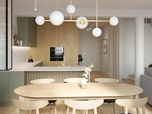 ok. Piaseczna / dom jednorodzinny - Kuchnia, styl nowoczesny - zdjęcie od na miarę mieszkania