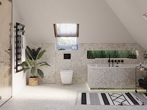 Koszyce II / dom jednorodzinny - Łazienka, styl nowoczesny - zdjęcie od na miarę mieszkania