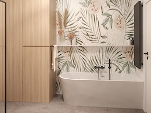 Bibice / projekt łazienki - Łazienka, styl nowoczesny - zdjęcie od na miarę mieszkania