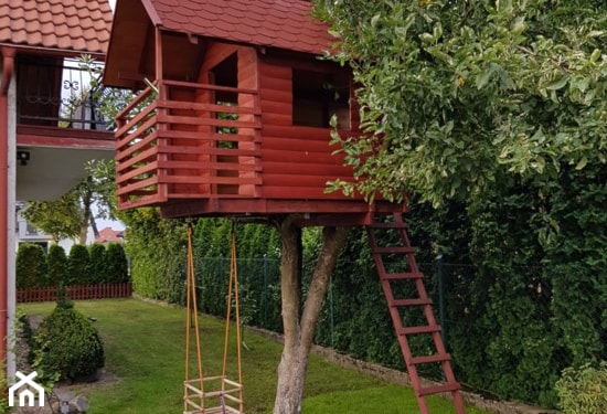 как построить домик для детей в саду