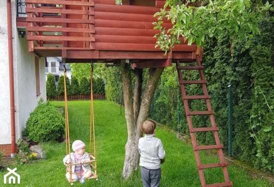 jak zrobić domek dla dzieci w ogrodzie