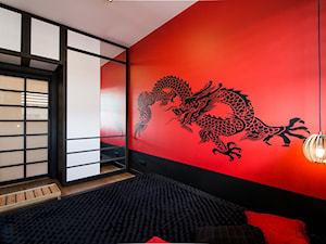 Sypialnia w stylu japońskim - zdjęcie od Monika Hardej Architekt