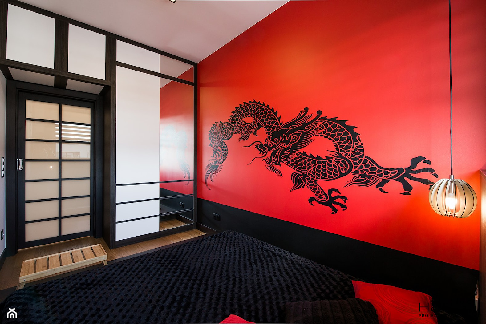 Sypialnia w stylu japońskim - zdjęcie od Monika Hardej Architekt - Homebook