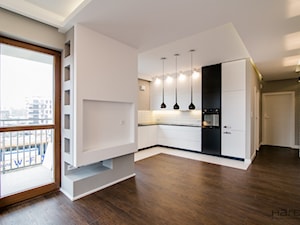 Mieszkanie w minimalistycznym wydaniu - Kuchnia, styl minimalistyczny - zdjęcie od Monika Hardej Architekt