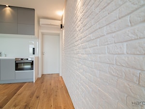 Minimalistyczne mieszkanie dla dwojga - Salon, styl minimalistyczny - zdjęcie od Monika Hardej Architekt