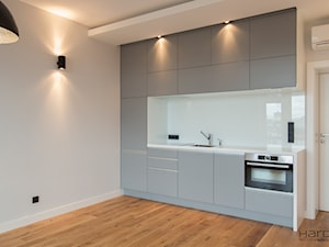 Minimalistyczne mieszkanie dla dwojga - Kuchnia, styl minimalistyczny - zdjęcie od Monika Hardej Architekt