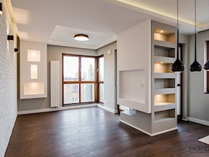 Mieszkanie w minimalistycznym wydaniu - Salon, styl minimalistyczny - zdjęcie od Monika Hardej Architekt