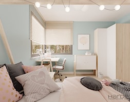 Dom w stylu skandynawskim z akcentami patchwork - Pokój dziecka, styl nowoczesny - zdjęcie od Monika Hardej Architekt - Homebook