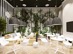 Lodziarnio - Kawiarnia Fresh Gelato w Żorach - Wnętrza publiczne, styl industrialny - zdjęcie od KIM_Architekci