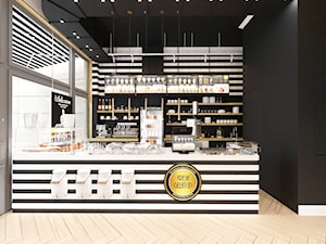 Lodziarnio - Kawiarnia Fresh Gelato w Żorach - Wnętrza publiczne, styl nowoczesny - zdjęcie od KIM_Architekci