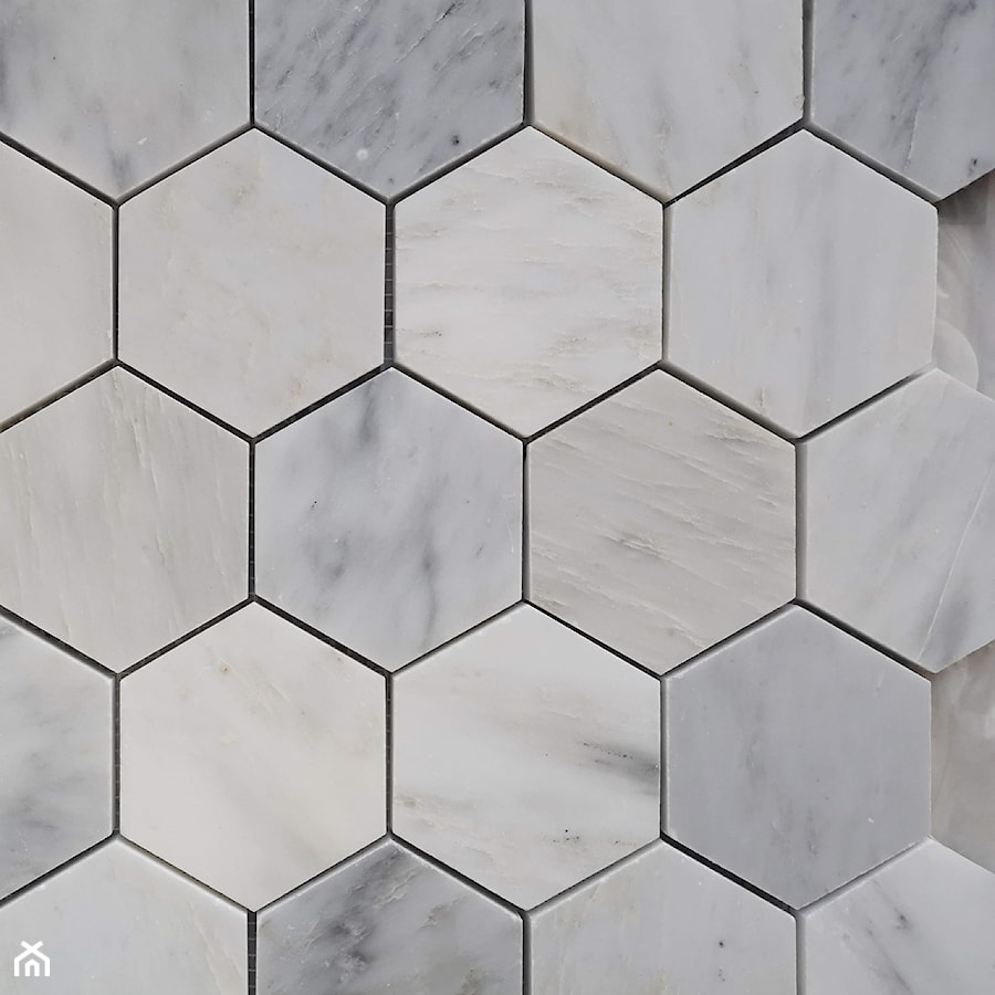 Hexagon Calacatta Fusion - zdjęcie od Marbella Salon Kamienia