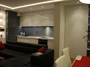 Mieszkanie 50m2 - Kuchnia, styl nowoczesny - zdjęcie od Mieszkanie pod klucz