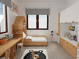 Pokój dziecięcy dla rodzeństwa - Pokój dziecka, styl nowoczesny - zdjęcie od Sketch House Natalia Wojtkowiak