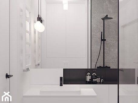 Aranżacje wnętrz - Łazienka: Formy Work_minimalist bathroom - Formy.Work. Przeglądaj, dodawaj i zapisuj najlepsze zdjęcia, pomysły i inspiracje designerskie. W bazie mamy już prawie milion fotografii!