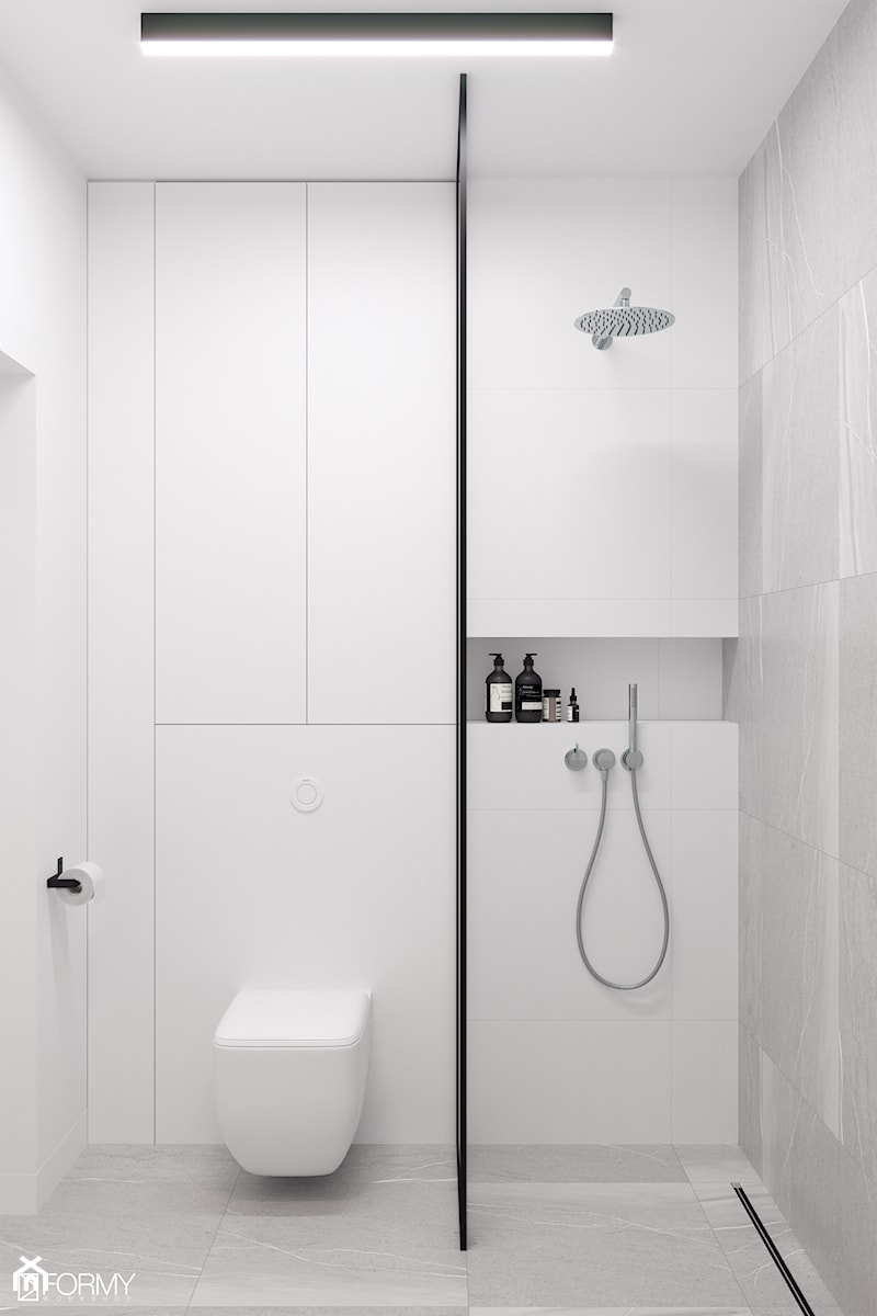 Minimalistyczna łazienka - zdjęcie od Formy.Work