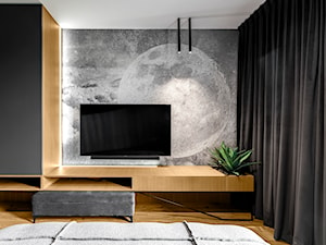 Apartament premium w Katowicach - Sypialnia, styl nowoczesny - zdjęcie od Andrzej JMuffin Skomorowski