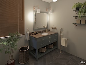 Wizualizacja łazienki nr3. - Łazienka, styl tradycyjny - zdjęcie od pamw.atelier