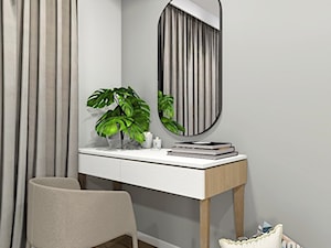 Sypialnia w bieli - Salon, styl skandynawski - zdjęcie od SCALA DESIGN