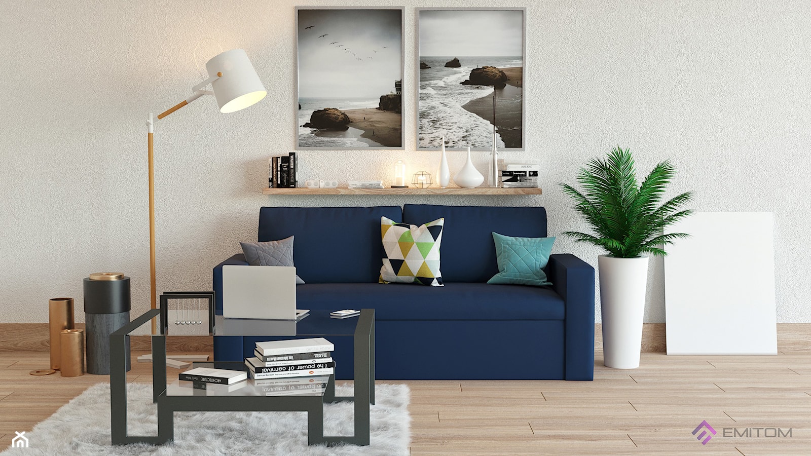 Kolekcja Peppa, sofa dwuosobowa rozkładana - zdjęcie od Emitom_ Meble tapicerowane - Homebook