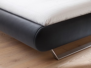 BED KASAI 140 180 cm ekoskóra antracyt - zdjęcie od Meble24.sklep.pl