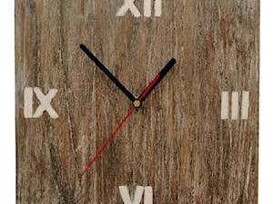 Zegar drewniany pionowy - zdjęcie od Handmade by Marzena