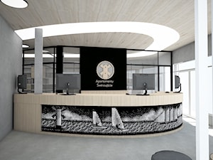 Biuro w Świnoujsciu - Wnętrza publiczne, styl nowoczesny - zdjęcie od Uznam Wnętrza