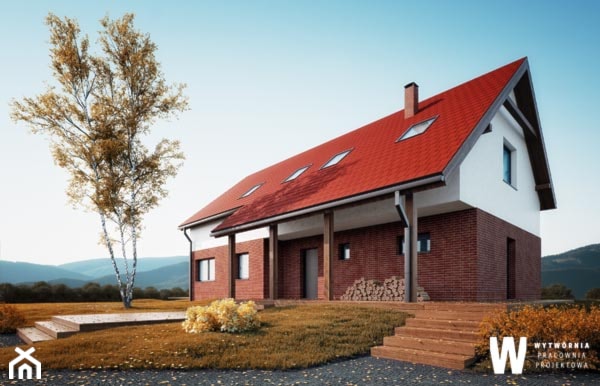 Dom jednorodzinny z widokiem na góry - zdjęcie od Wytwórnia Pracownia Projektowa - Homebook