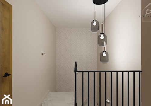 Stonowane, ciepłe wnętrze (Bielsk Podlaski) - Schody, styl nowoczesny - zdjęcie od Pora na wnętrze