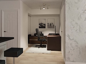 Mieszkanie singla (Toronto) - Biuro, styl nowoczesny - zdjęcie od Pora na wnętrze