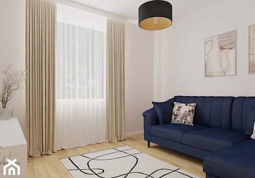 Stonowane, ciepłe wnętrze (Bielsk Podlaski) - Sypialnia, styl nowoczesny - zdjęcie od Pora na wnętrze