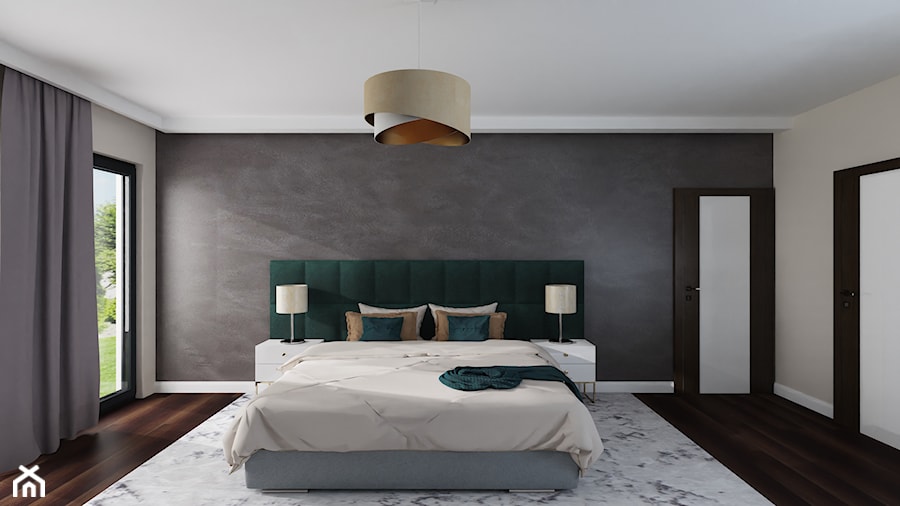 Sypialnia w stylu nowoczesnym - zdjęcie od Pora na wnętrze