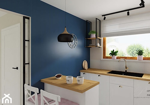 Dom w stylu angielskim z elementami loftowymi i skandynawskimi (Nowodworce) - Kuchnia, styl nowoczesny - zdjęcie od Pora na wnętrze