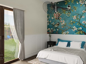 Sypialnia w stylu nowoczesnym angielskim - zdjęcie od Pora na wnętrze