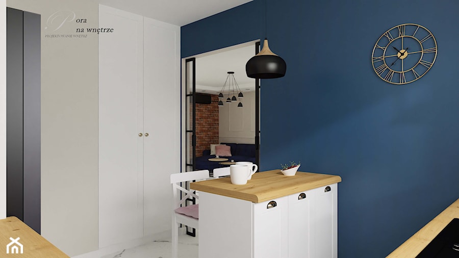 Dom w stylu angielskim z elementami loftowymi i skandynawskimi (Nowodworce) - Kuchnia, styl nowoczesny - zdjęcie od Pora na wnętrze