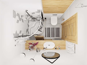 Łazienka w stylu skandynawskim - zdjęcie od Pora na wnętrze