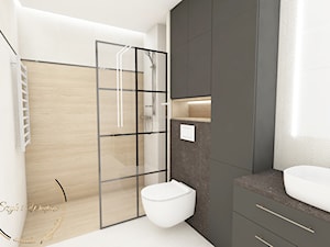 Nowoczesna łazienka - zdjęcie od Szyk i Wnętrze studio projektowe Renata Kruk-Kozłowska