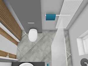 Dom jednorodzinny - koncepcje - Łazienka - zdjęcie od haba projekty
