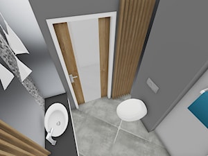 Dom jednorodzinny - koncepcje - Łazienka - zdjęcie od haba projekty