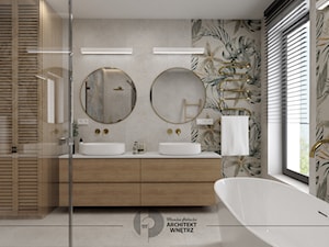 Salon kąpielowy - Łazienka, styl nowoczesny - zdjęcie od Monika Pałucka Architekt Wnętrz