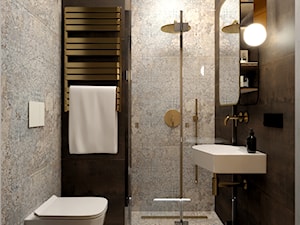 Mała łazienka - Łazienka, styl industrialny - zdjęcie od Monika Pałucka Architekt Wnętrz
