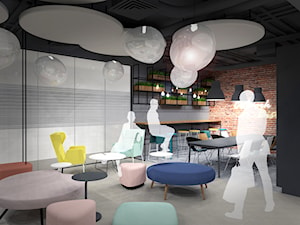 Biura- Cowork Bistro - Wnętrza publiczne - zdjęcie od ARCHITOM MIDURA