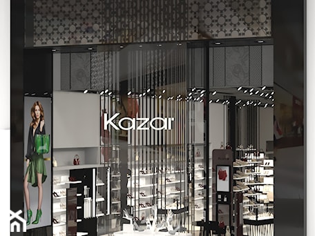 Aranżacje wnętrz - Wnętrza publiczne: Store Design - Kazar - Wnętrza publiczne - ARCHITOM MIDURA. Przeglądaj, dodawaj i zapisuj najlepsze zdjęcia, pomysły i inspiracje designerskie. W bazie mamy już prawie milion fotografii!