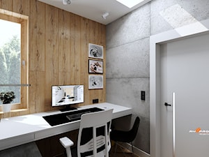 Projekt biura w Legionowie - Biuro, styl glamour - zdjęcie od Mysprojekt Marek Myszkowski