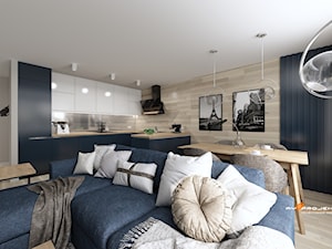 Projekt mieszkania w Nasielsku - Kuchnia, styl skandynawski - zdjęcie od Mysprojekt Marek Myszkowski