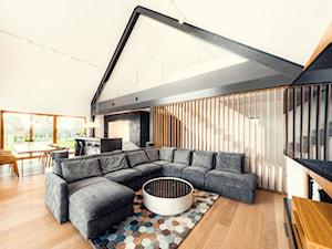 Eco Ready House - Salon, styl nowoczesny - zdjęcie od Lumen Fotografia