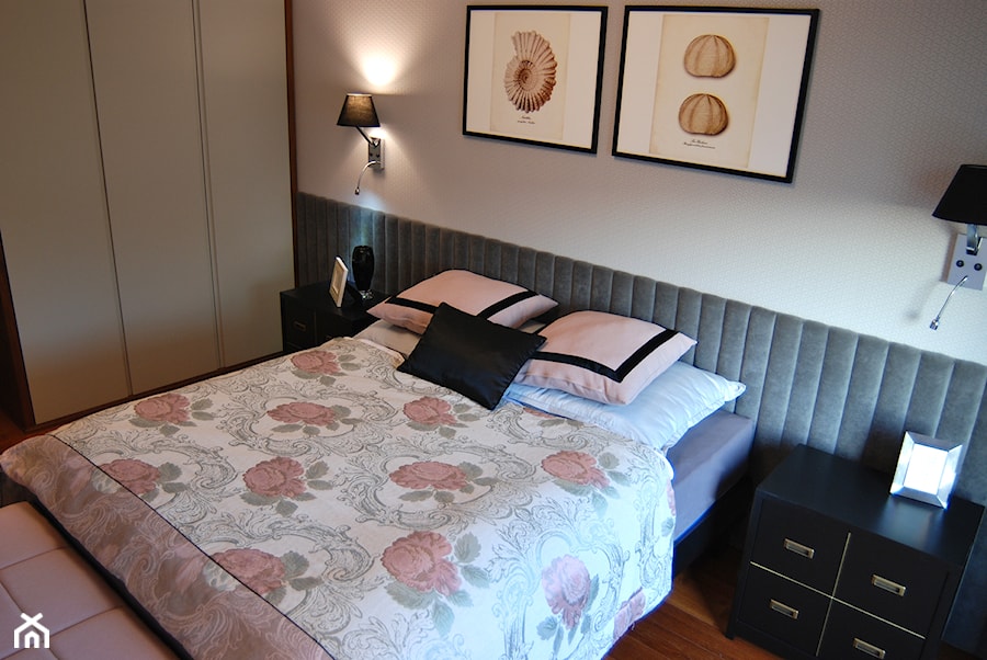 Sypialnia, dekoracja, łóżko - zdjęcie od SAFRANOW