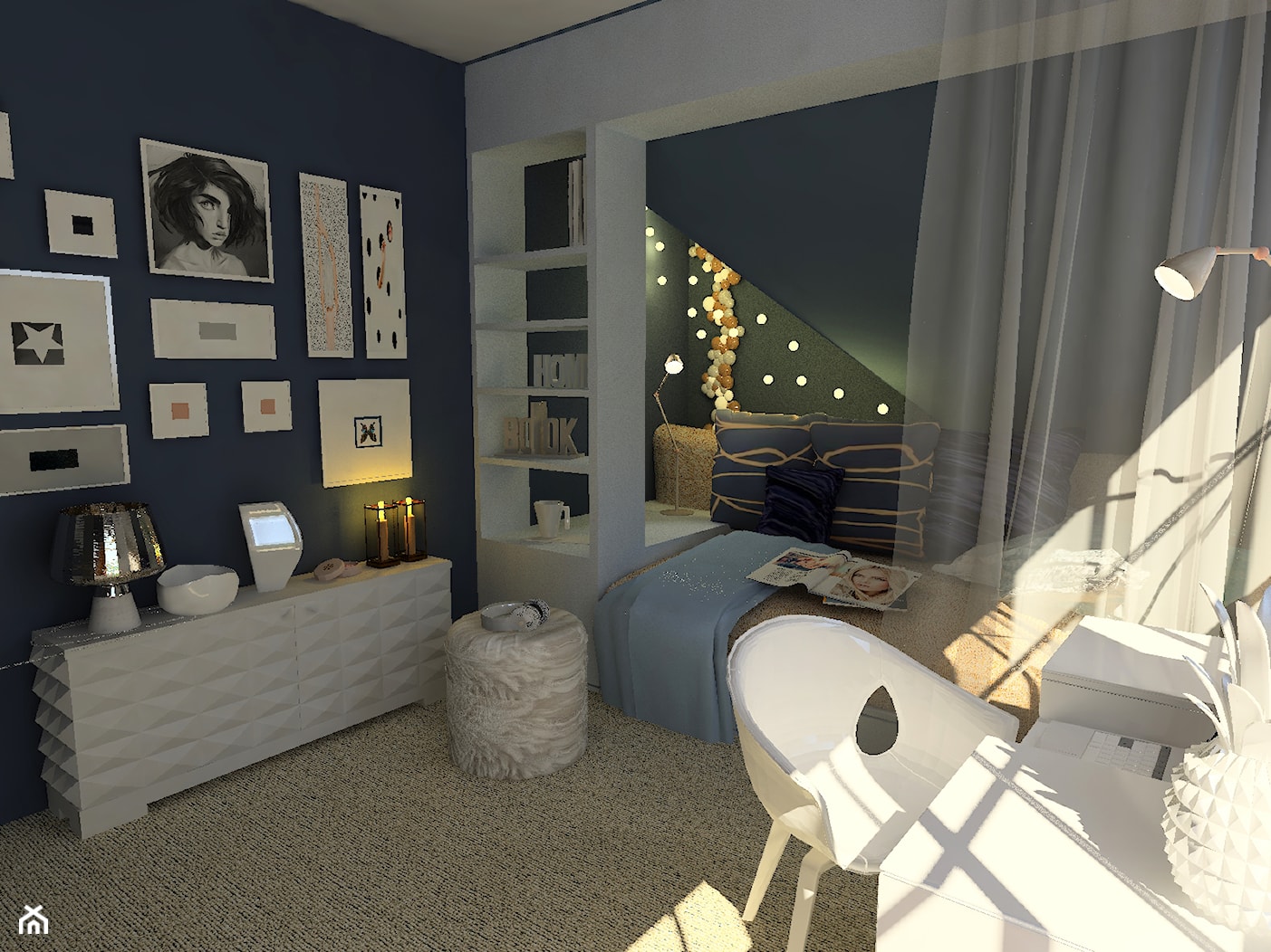 Pokoj dla 15 leniej Marysi - zdjęcie od SAFRANOW - Homebook